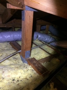 An Attic That Needs To Be Cleaned And Insulated